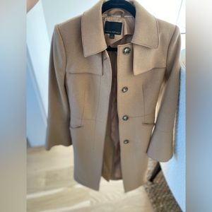 Banana Republic Pea Coat in Tan